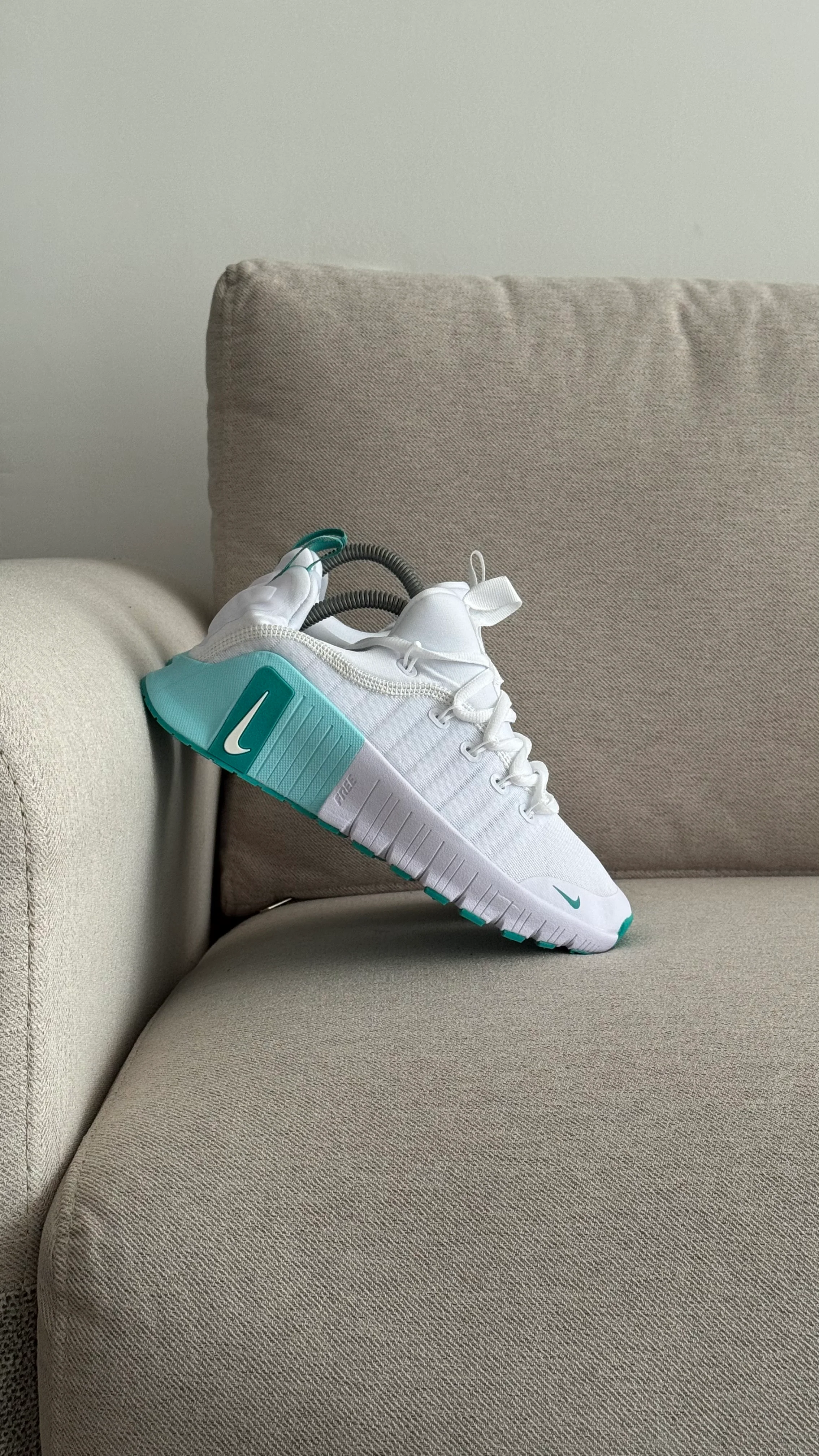 NIKE FREECOM BLANCO VERDE MENTA - Image 9