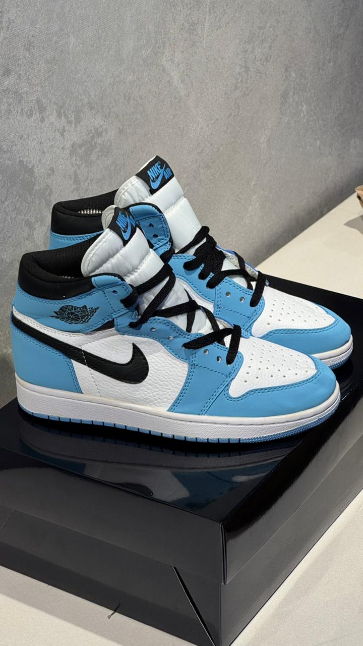 NIKE JORDAN RETRO 1 BLUE - Image 6