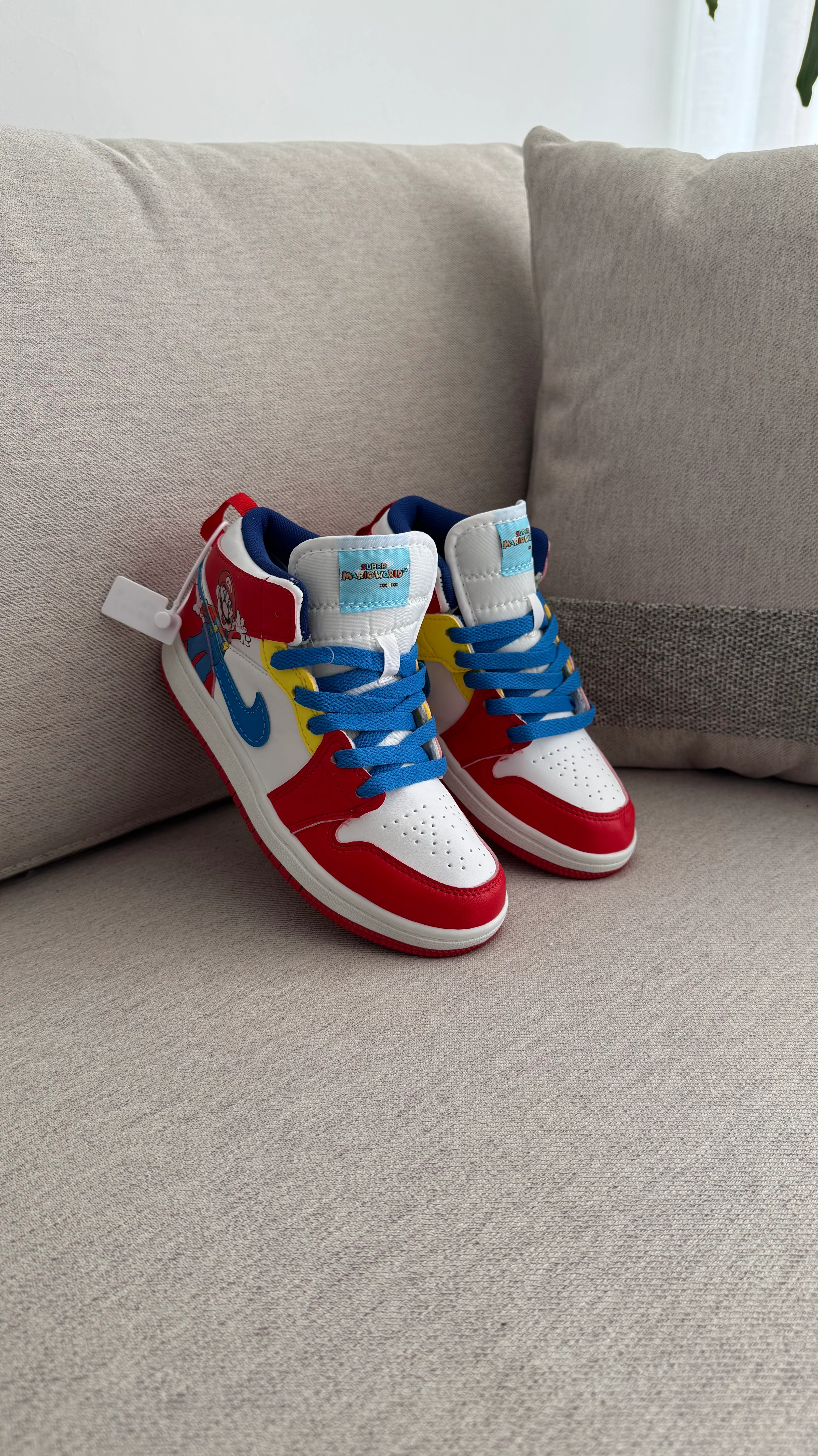 NIKE JORDAN RETRO 1 MARIO BROSS NIÑOS - Image 6