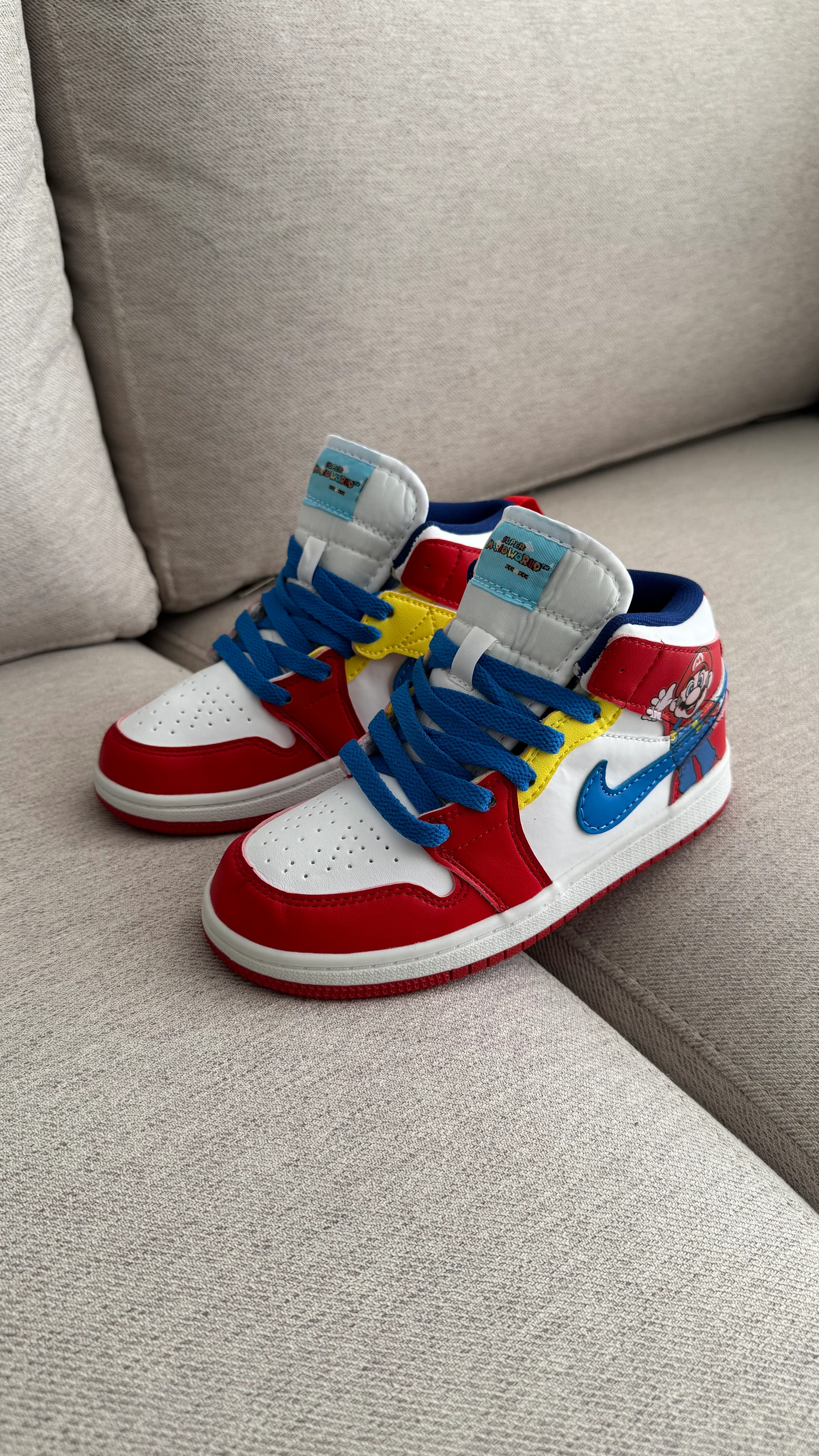 NIKE JORDAN RETRO 1 MARIO BROSS NIÑOS - Image 7