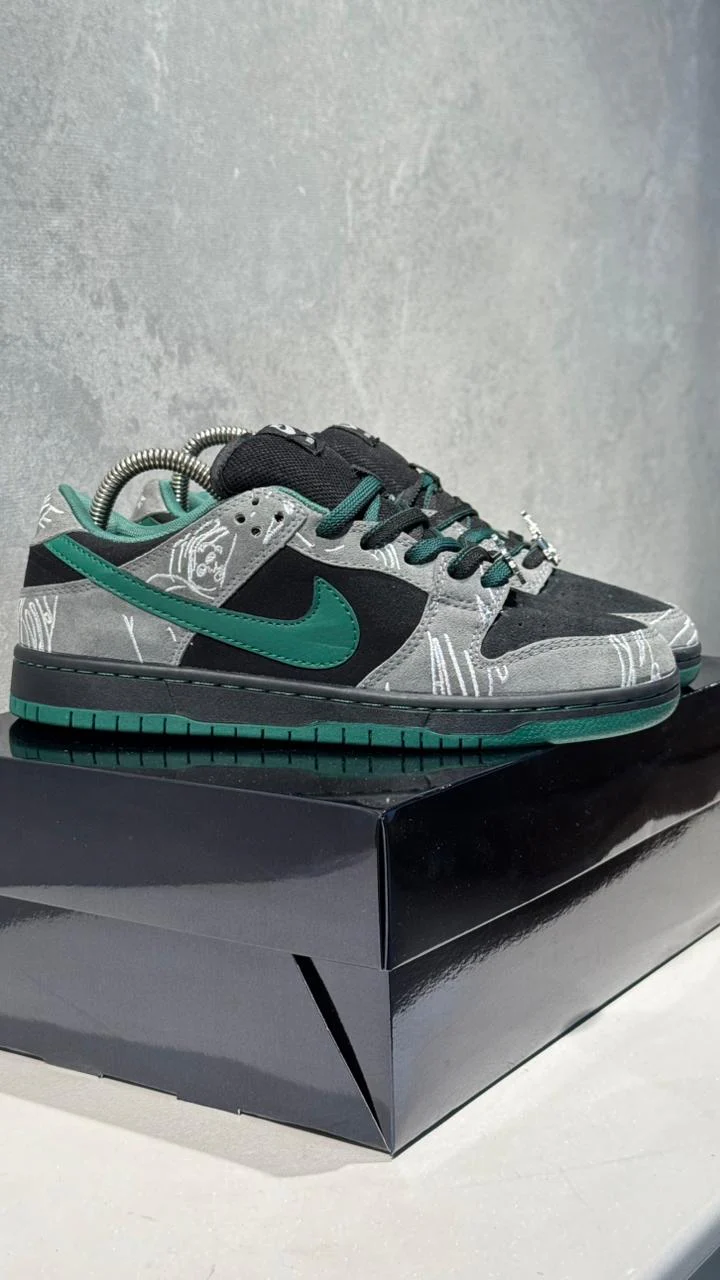 NIKE SB DUNK NEGRO VERDE - Image 2