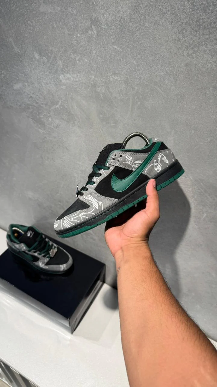 NIKE SB DUNK NEGRO VERDE - Image 3