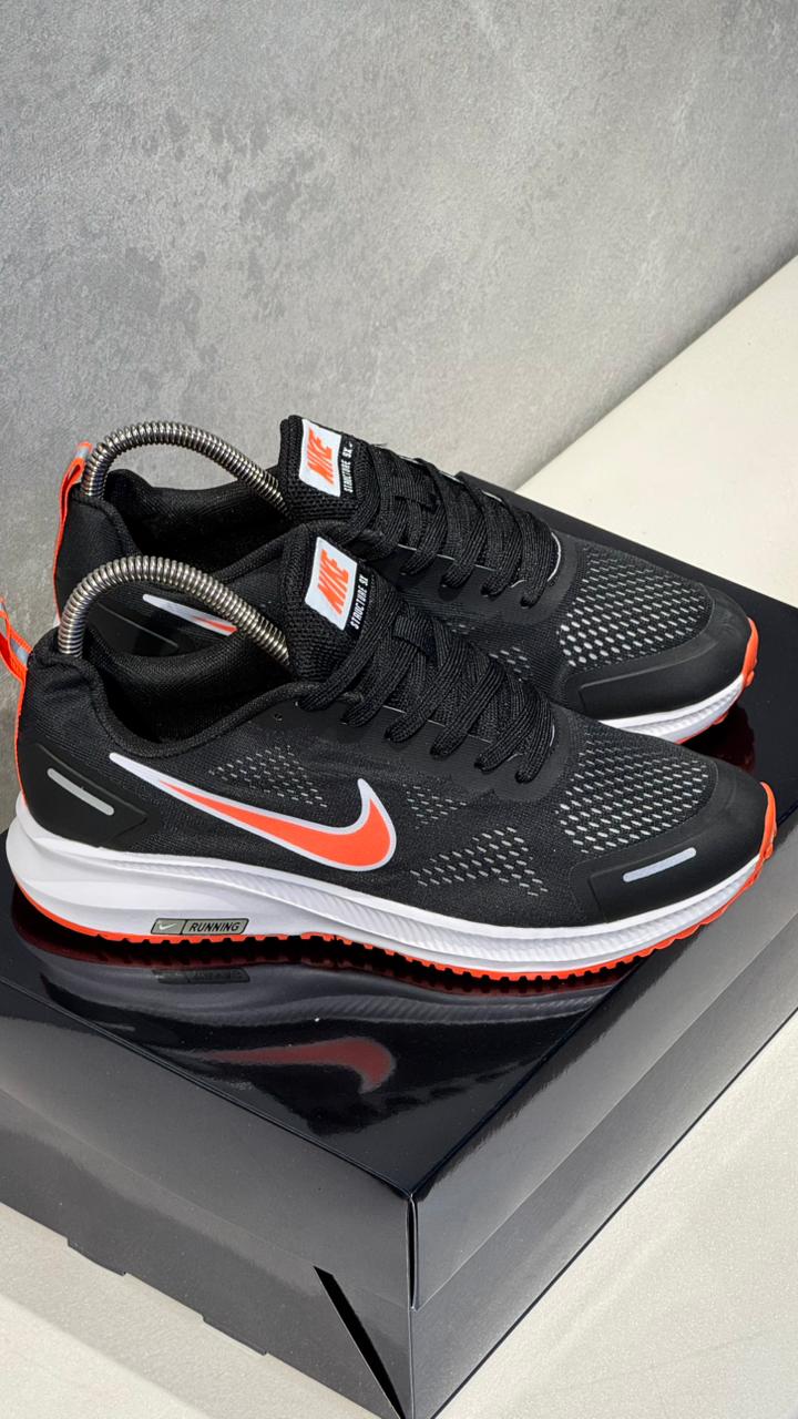 NIKE ZOON RUNNING NEGRO NARANJA - Image 4