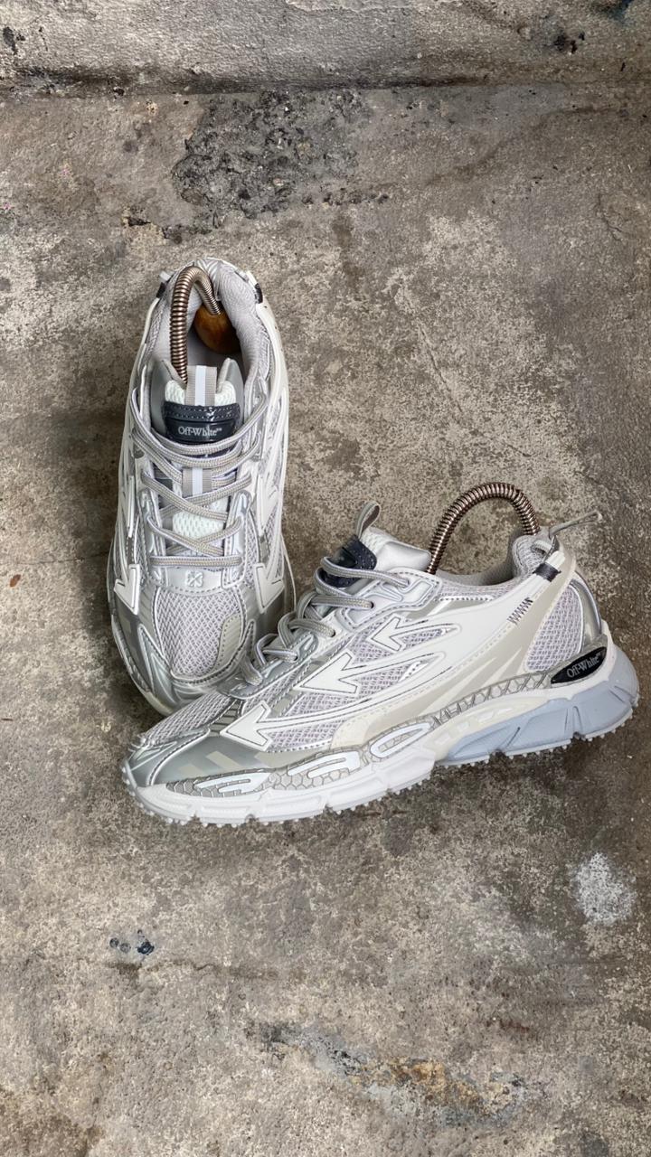 OFF WHITE 3 CHULO BLANCO AZUL - Image 3