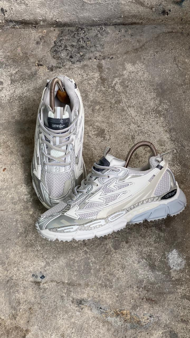 OFF WHITE 3 CHULO BLANCO PLATA - Image 3