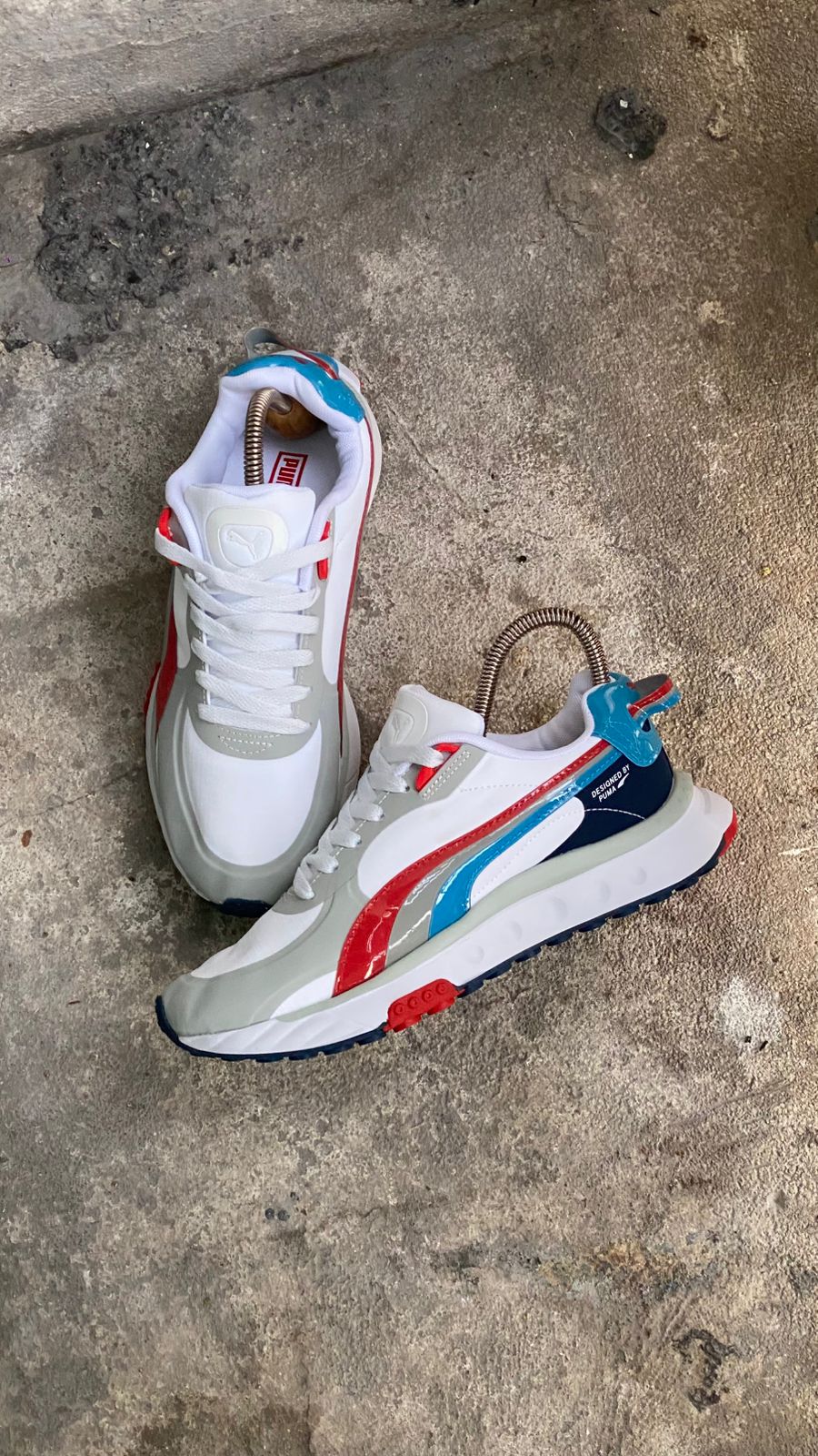 PUMA NEYMAR BLANCO AZUL ROJO - Image 3