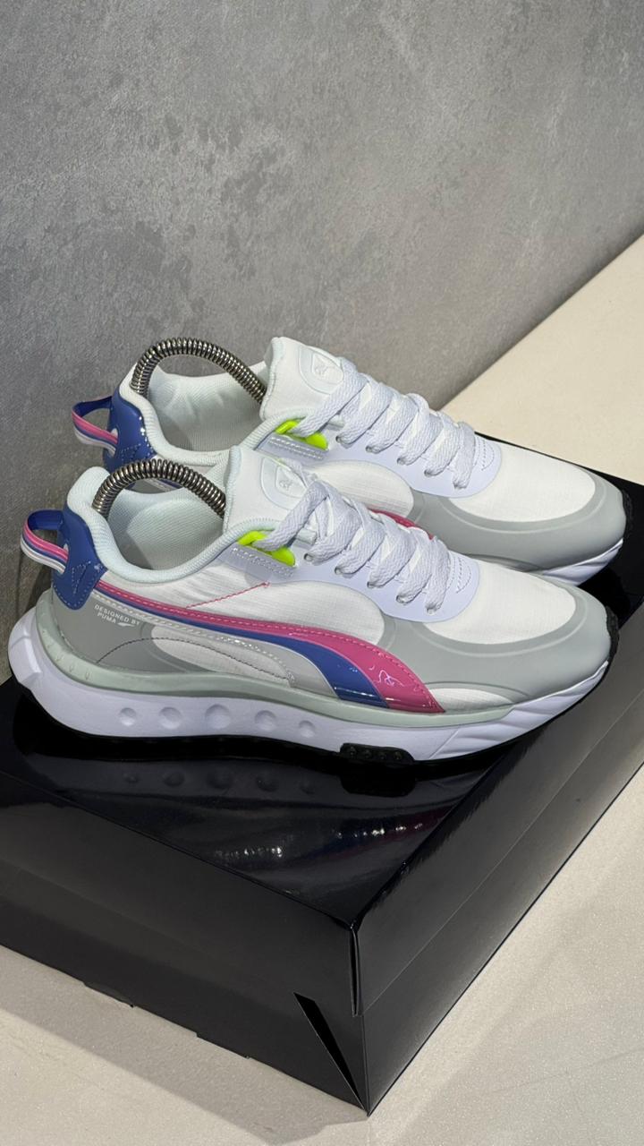 PUMA NEYMAR BLANCO MORADO ROSA - Image 4