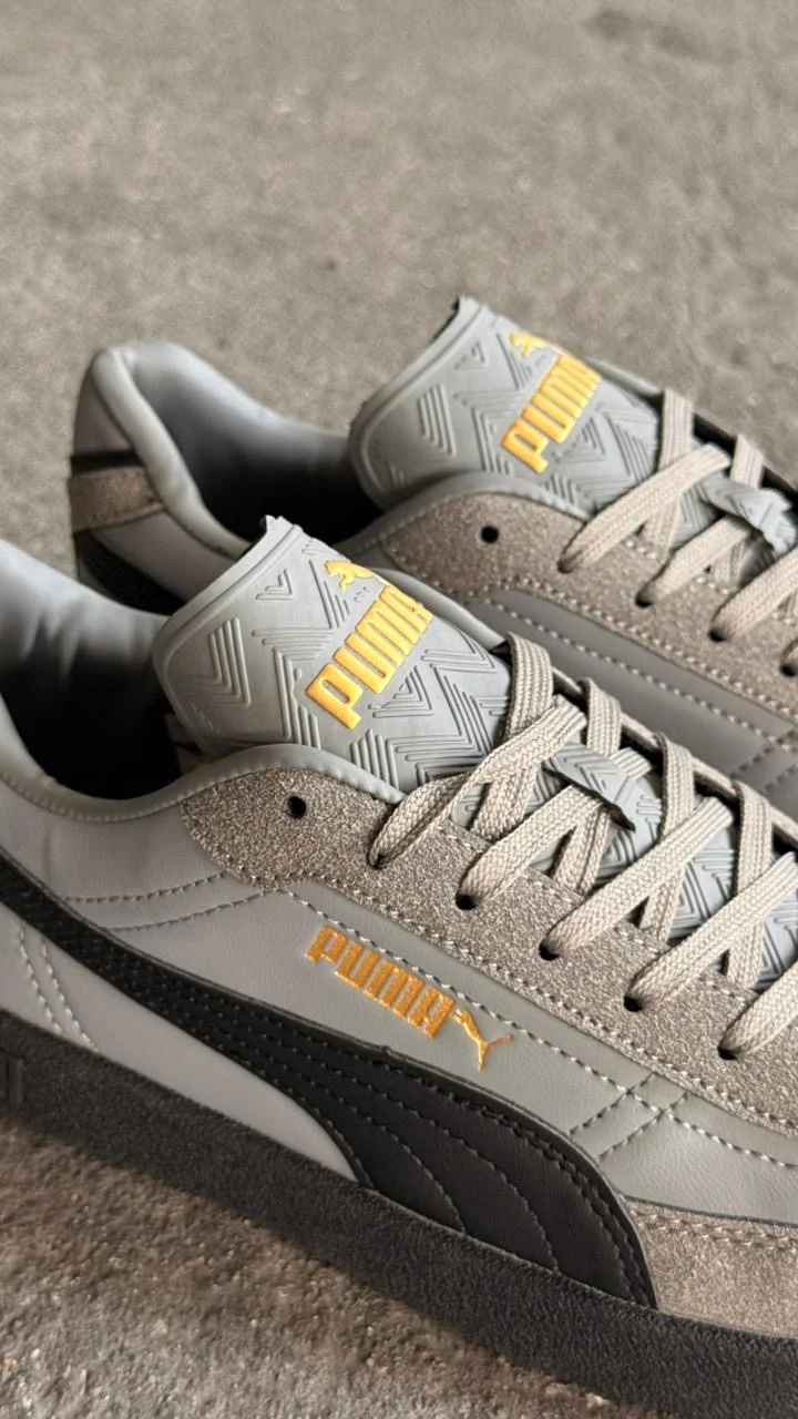 PUMA PALERMO GRIS NEGRO - Image 3