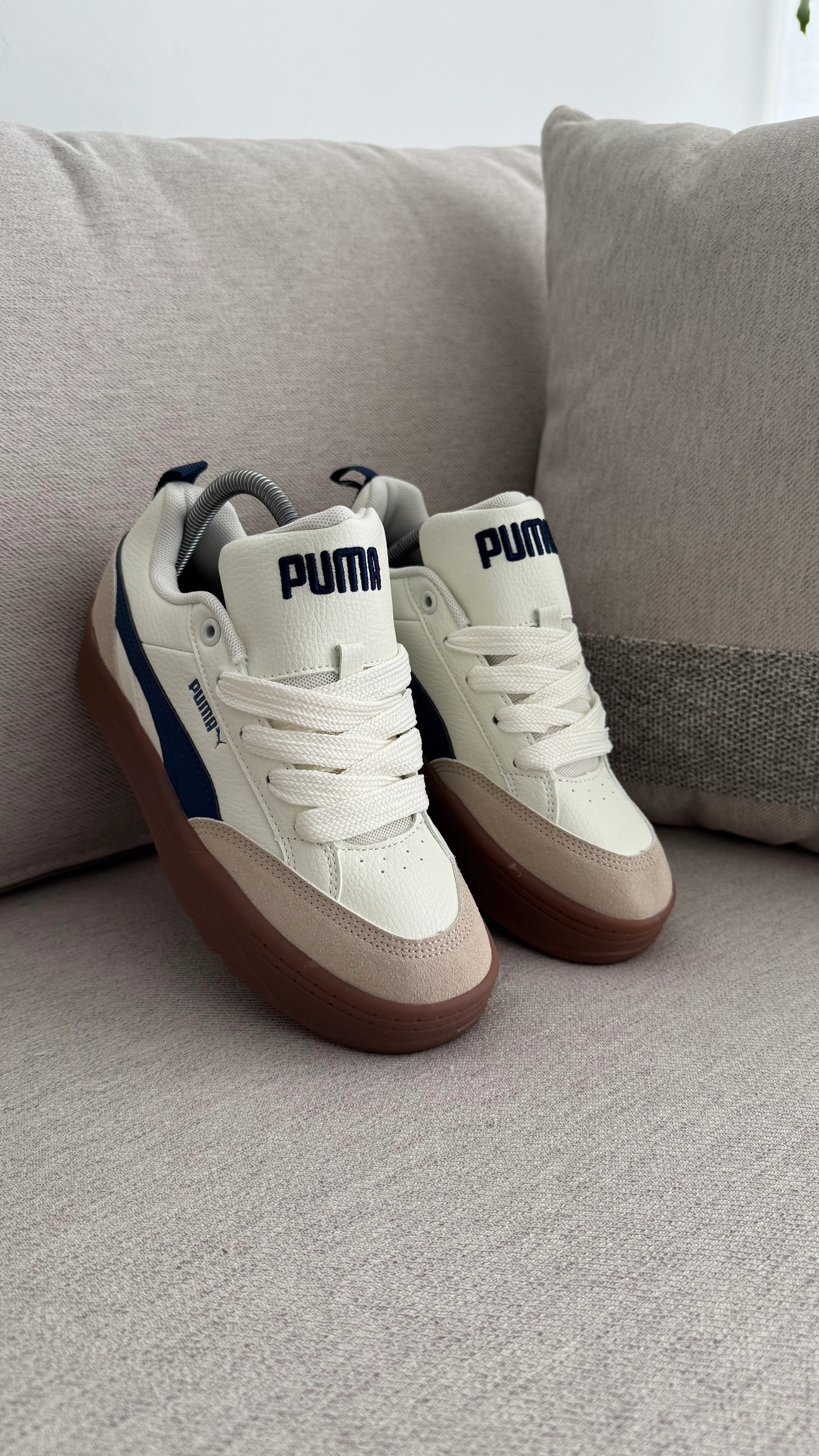 PUMA PARK BEIGE AZUL - Image 3