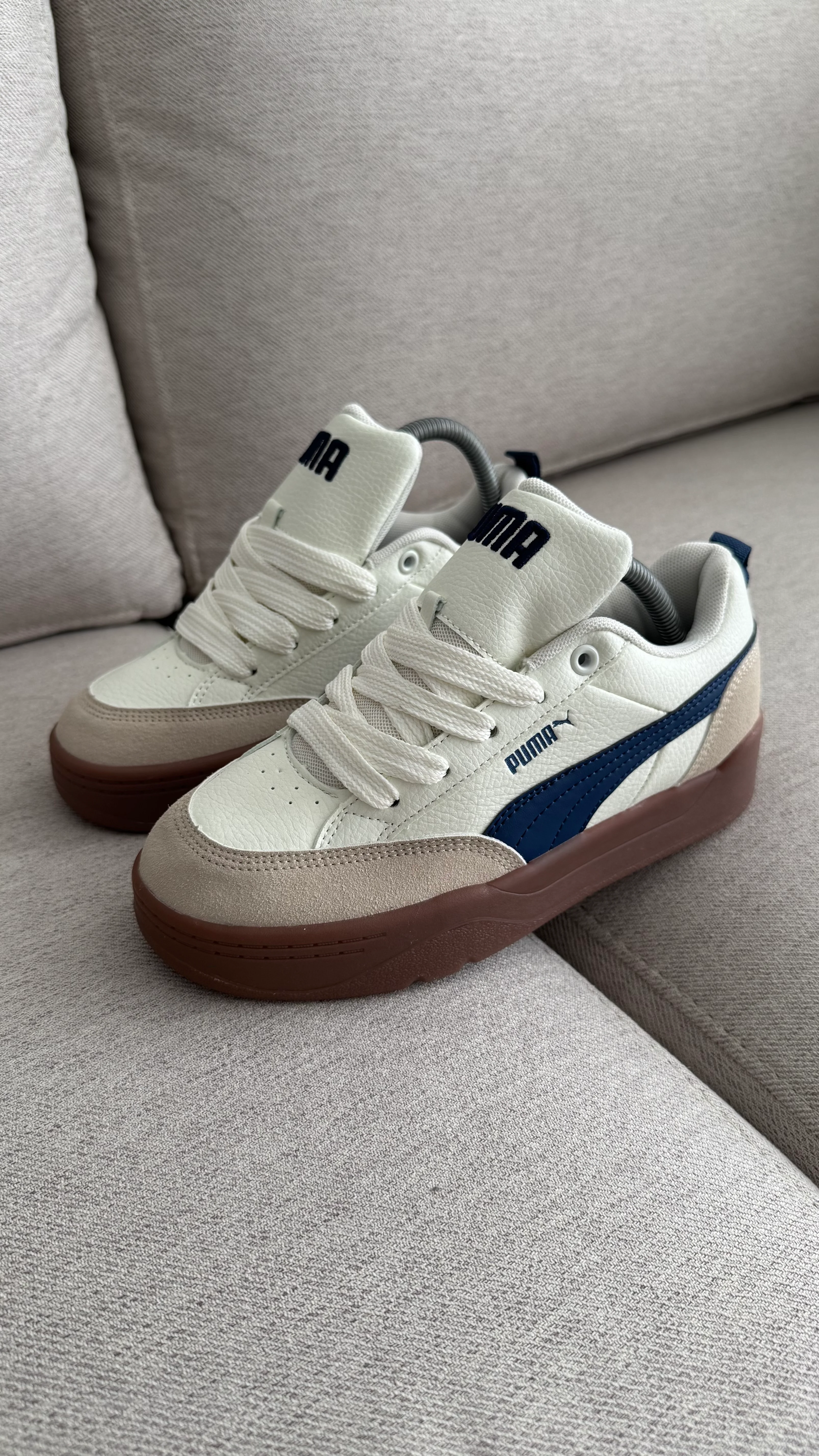 PUMA PARK BEIGE AZUL - Image 4