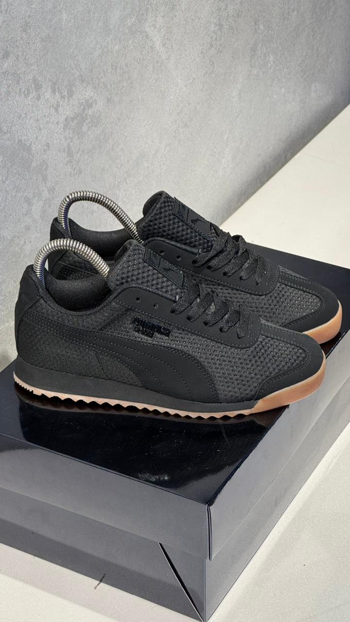 PUMA ROMA NEGRO SUELA DE BOLLO - Image 4