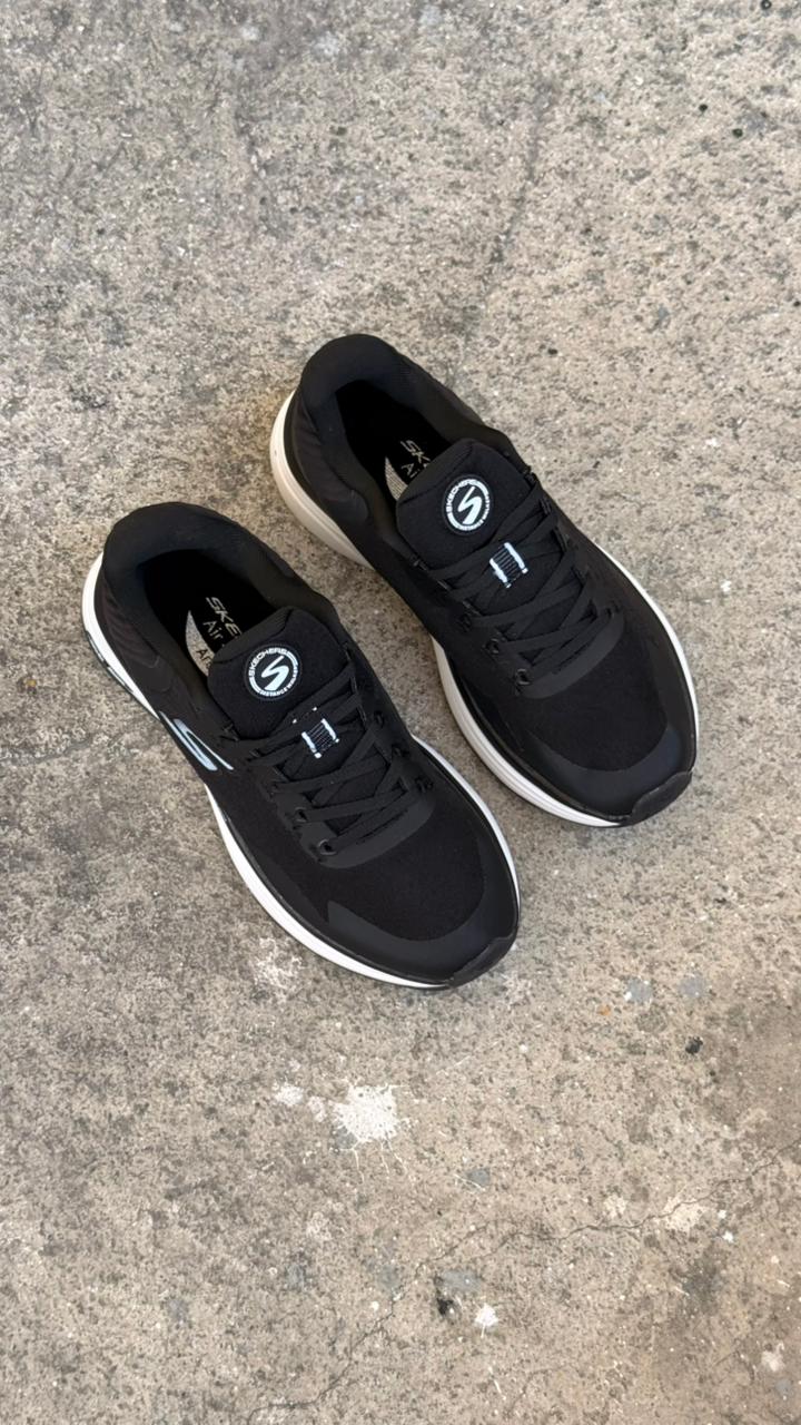 SKETCHERS HYPER NEGRO BLANCO - Image 3