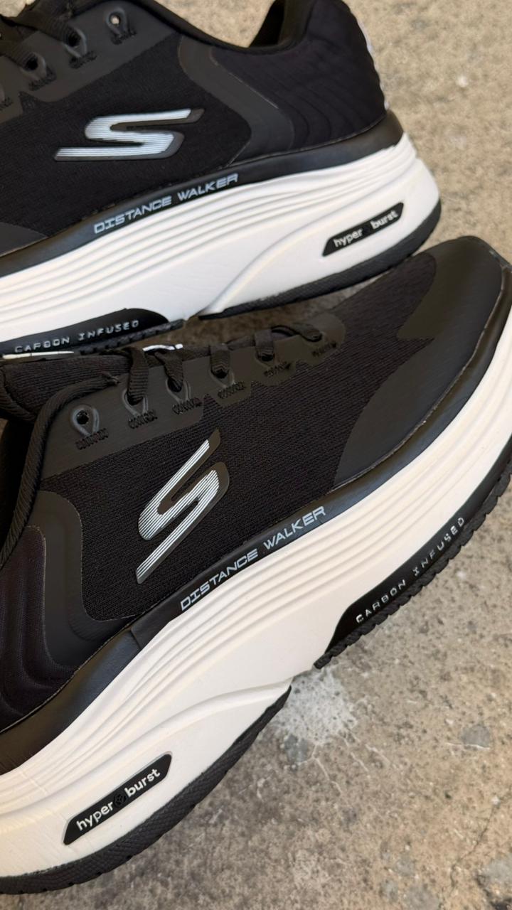 SKETCHERS HYPER NEGRO BLANCO - Image 4