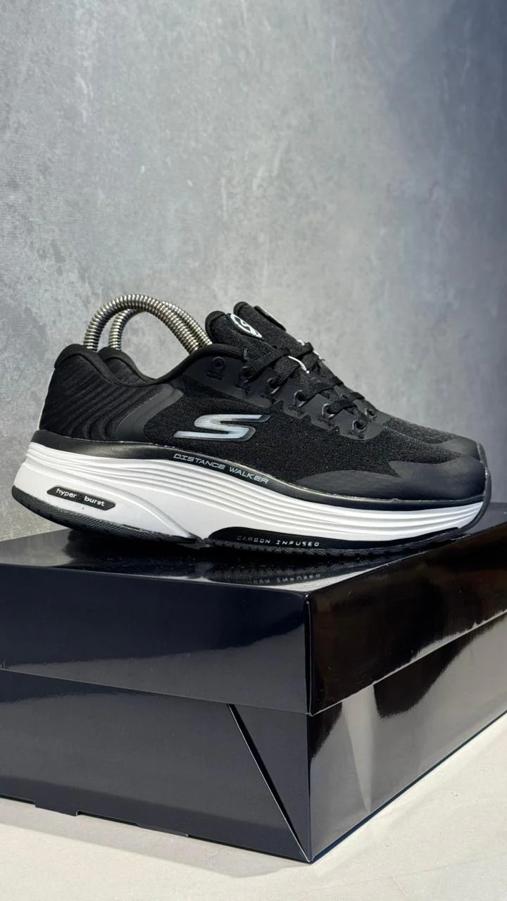 SKETCHERS HYPER NEGRO BLANCO - Image 7