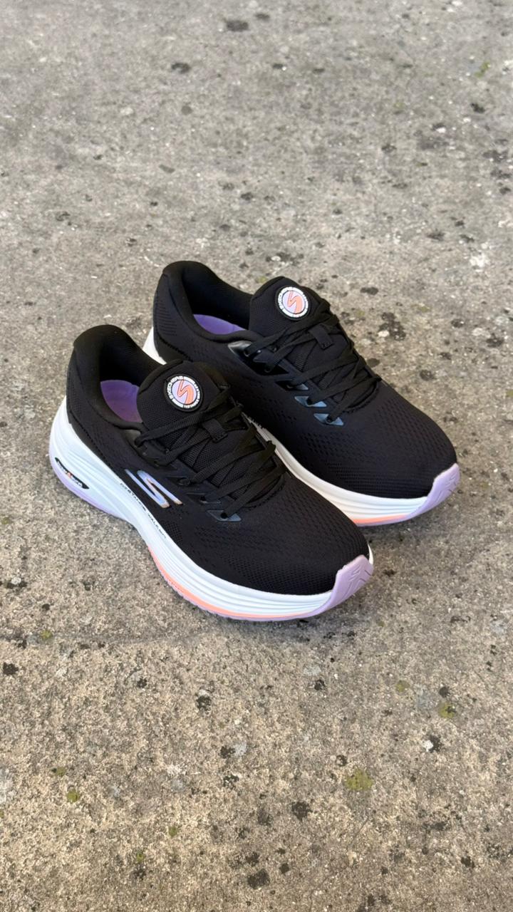 SKETCHERS HYPER NEGRO LILA - Image 3