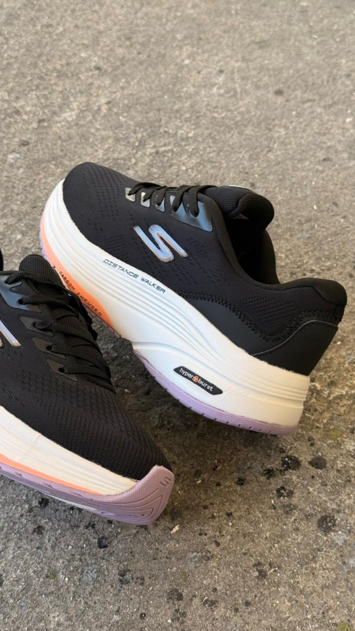 SKETCHERS HYPER NEGRO LILA - Image 4