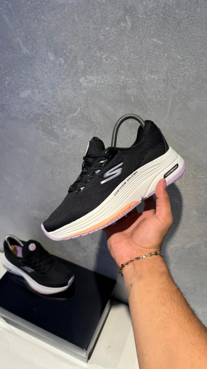 SKETCHERS HYPER NEGRO LILA - Image 6