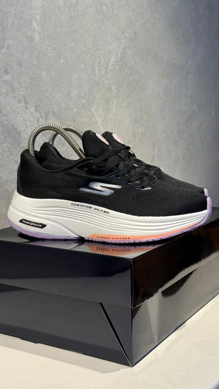 SKETCHERS HYPER NEGRO LILA - Image 7