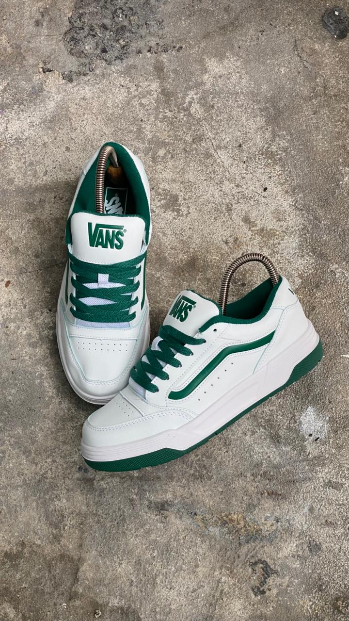 VANS SKATE BLANCO VERDE - Image 2