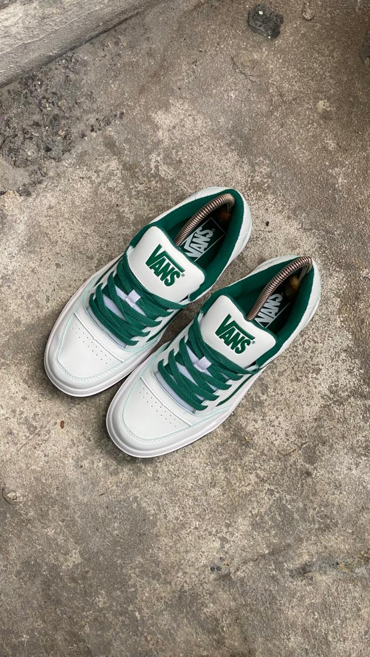 VANS SKATE BLANCO VERDE - Image 3